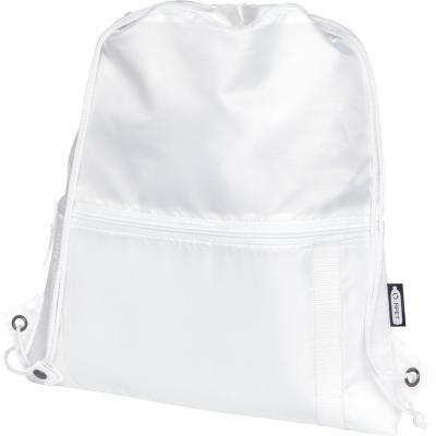 Image of Adventure recycled insulated drawstring bag 9L